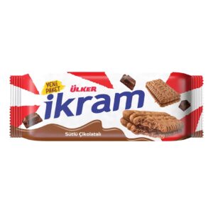 Bisküvi Ikram ÇikolataKremalı 84g*24 Ülker