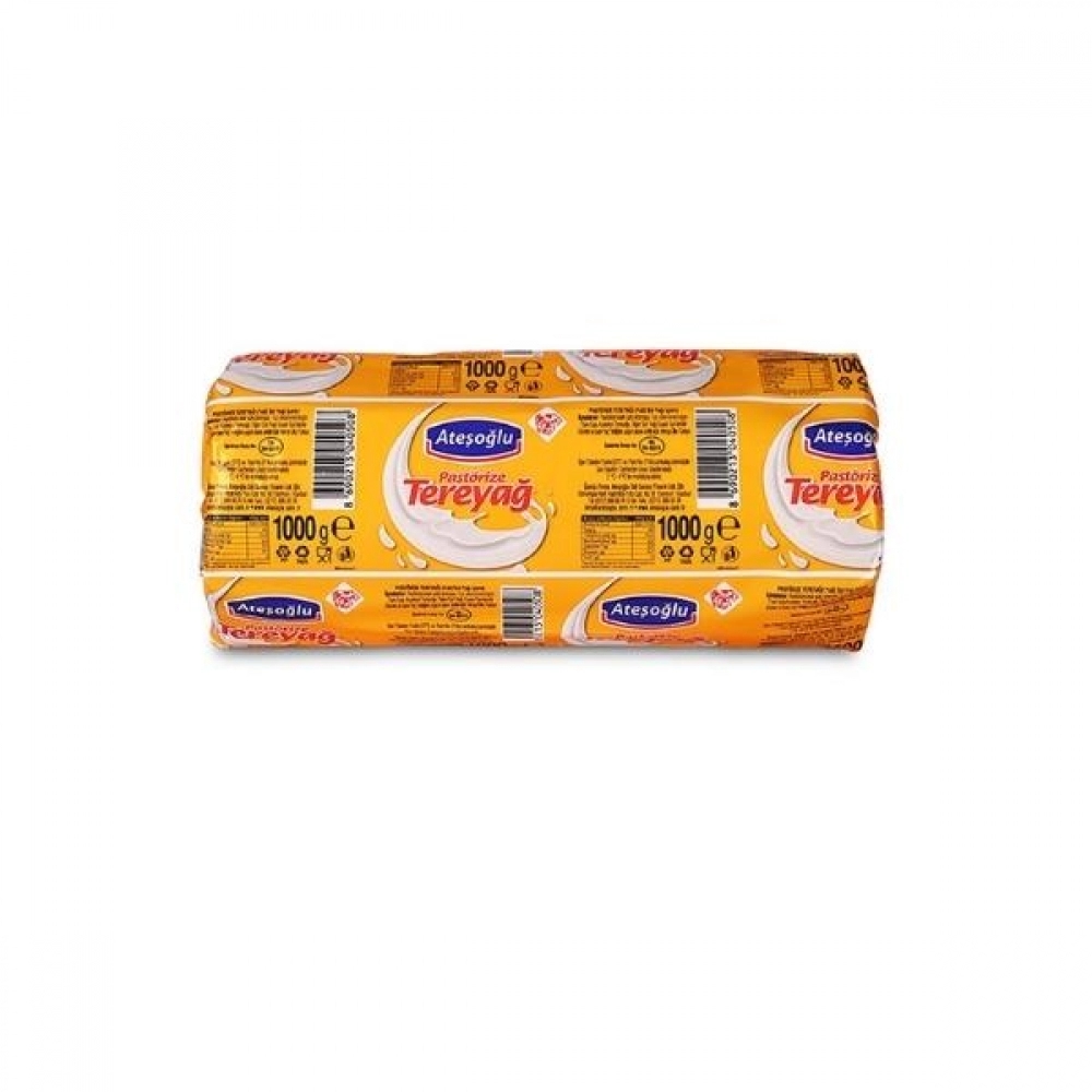 Tereyağ 1000 G Ateşoğlu 1 Tereyağ 1000 G Ateşoğlu