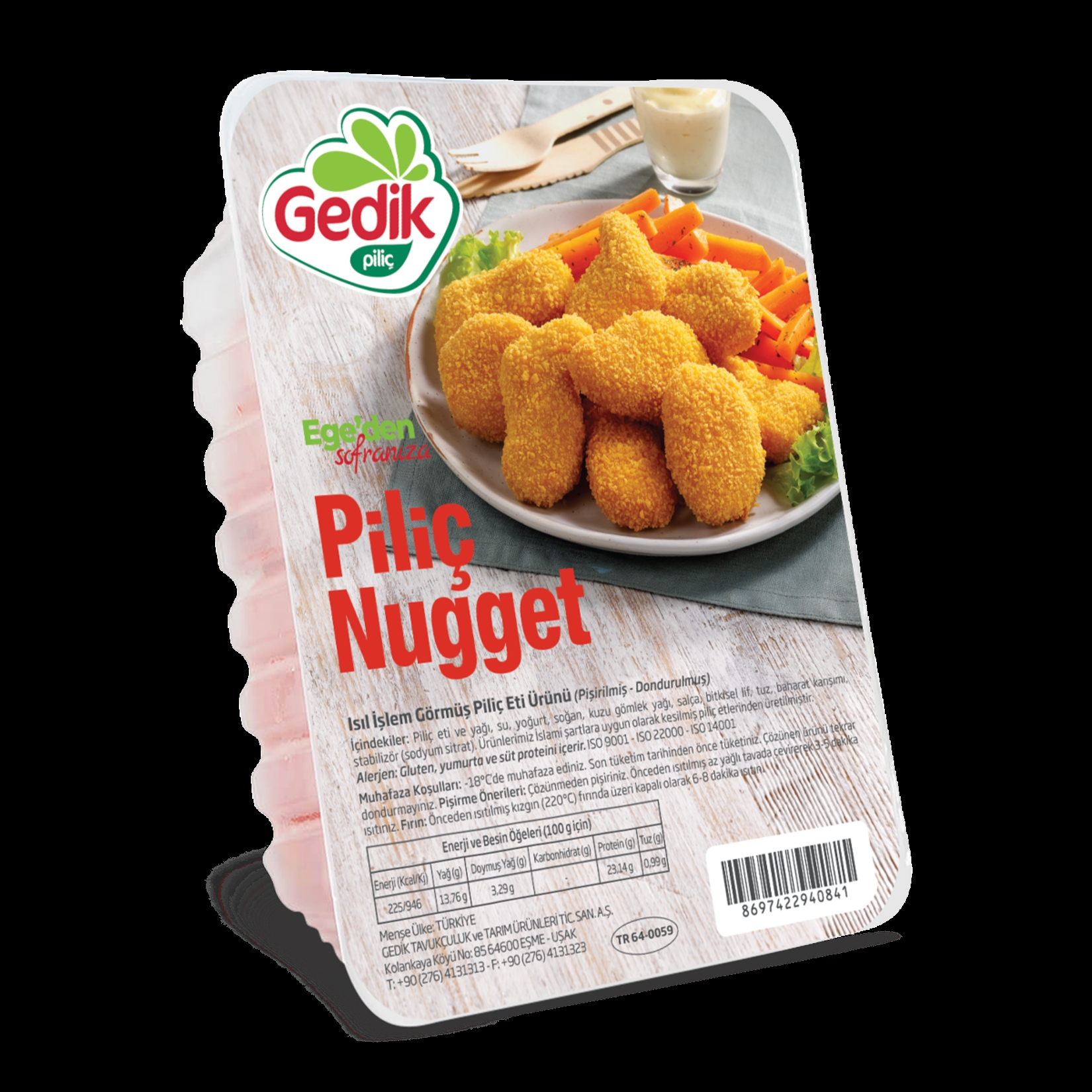 Piliç Nugget 2KG Gedik 1 Piliç Nugget 2KG Gedik