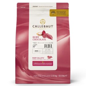 Pul Çikolata Callebaut Ruby 2,5 KG Amb