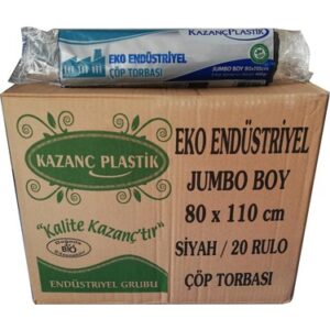 Çöp Torbası Battal Endüstriyel Siyah Kazanç