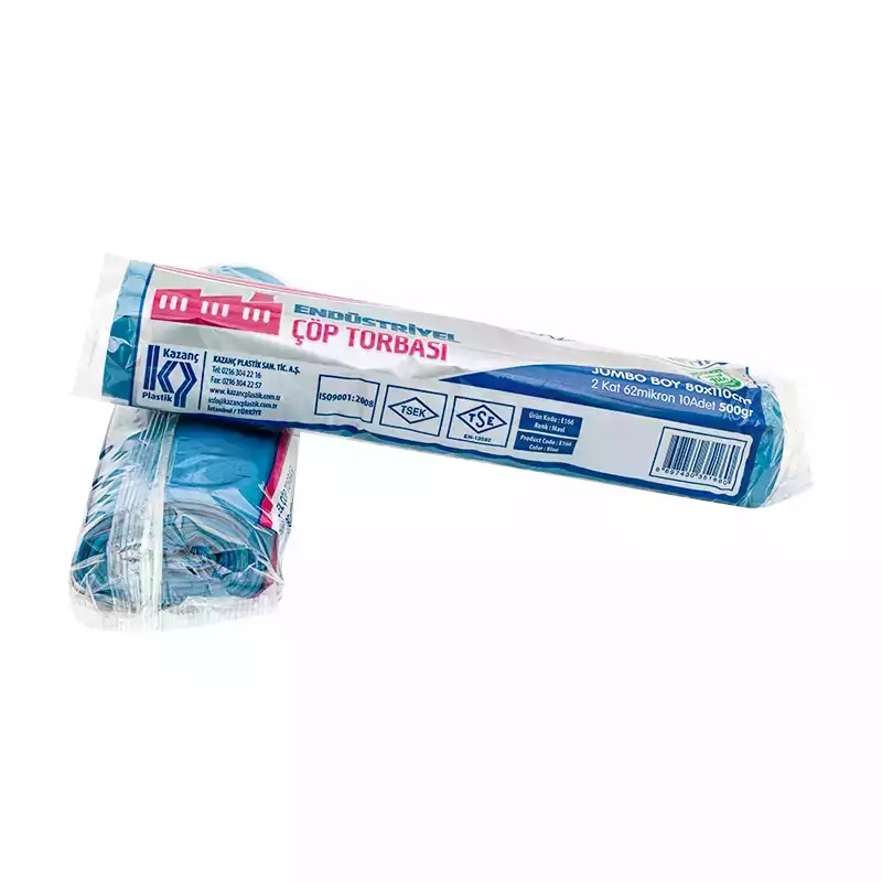 Çöp Torbası Jumbo Mavi Standart Kazanç 1 Çöp Torbası Jumbo Mavi Standart Kazanç