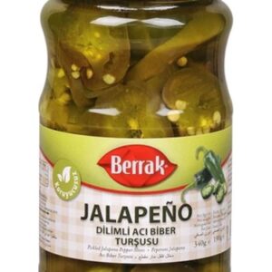 Jalapone Dilimli Biber 370cc Berrak