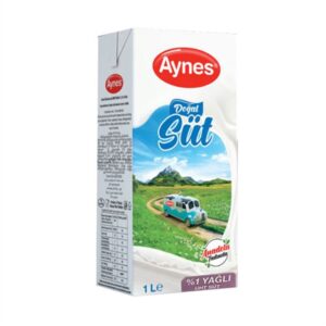 Süt Aynes Yarım Yağlı 1LT