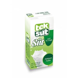 Süt Teksüt 1LT*12 Li Tam Yağlı