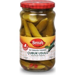 Turşu Kornişon Çubuk 370 ML 12 Berrak