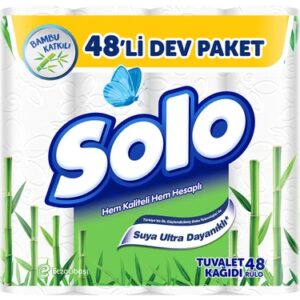 Tuvalet Kağıdı Çiftkat 48* Solo