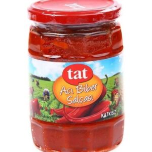 Salça Biber Acı 580 G*12 Tat