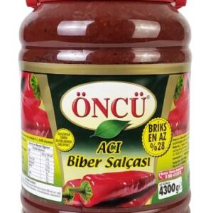 Salça Biber Acı 5 KG*4 Öncü