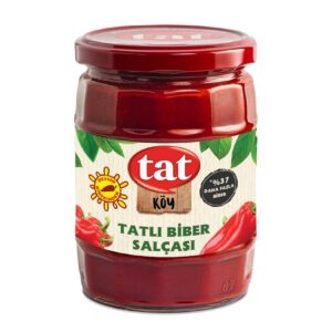 Salça Biber Tatlı 580 G*12 Tat