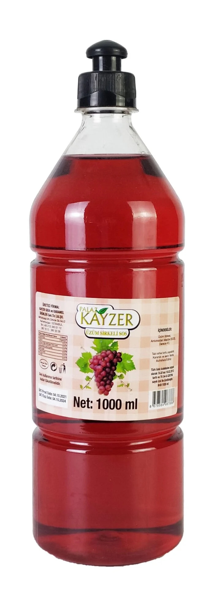 Sirke 1LT*12 Kayzer 1 Sirke 1LT*12 Kayzer