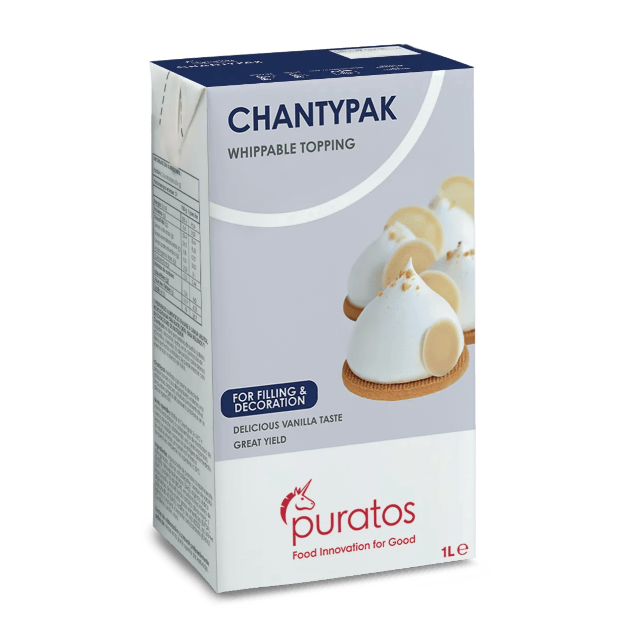 Chantypak Şanti Kreması 1 Lt Puratos 1 Puratos Chantypak Santral Gida