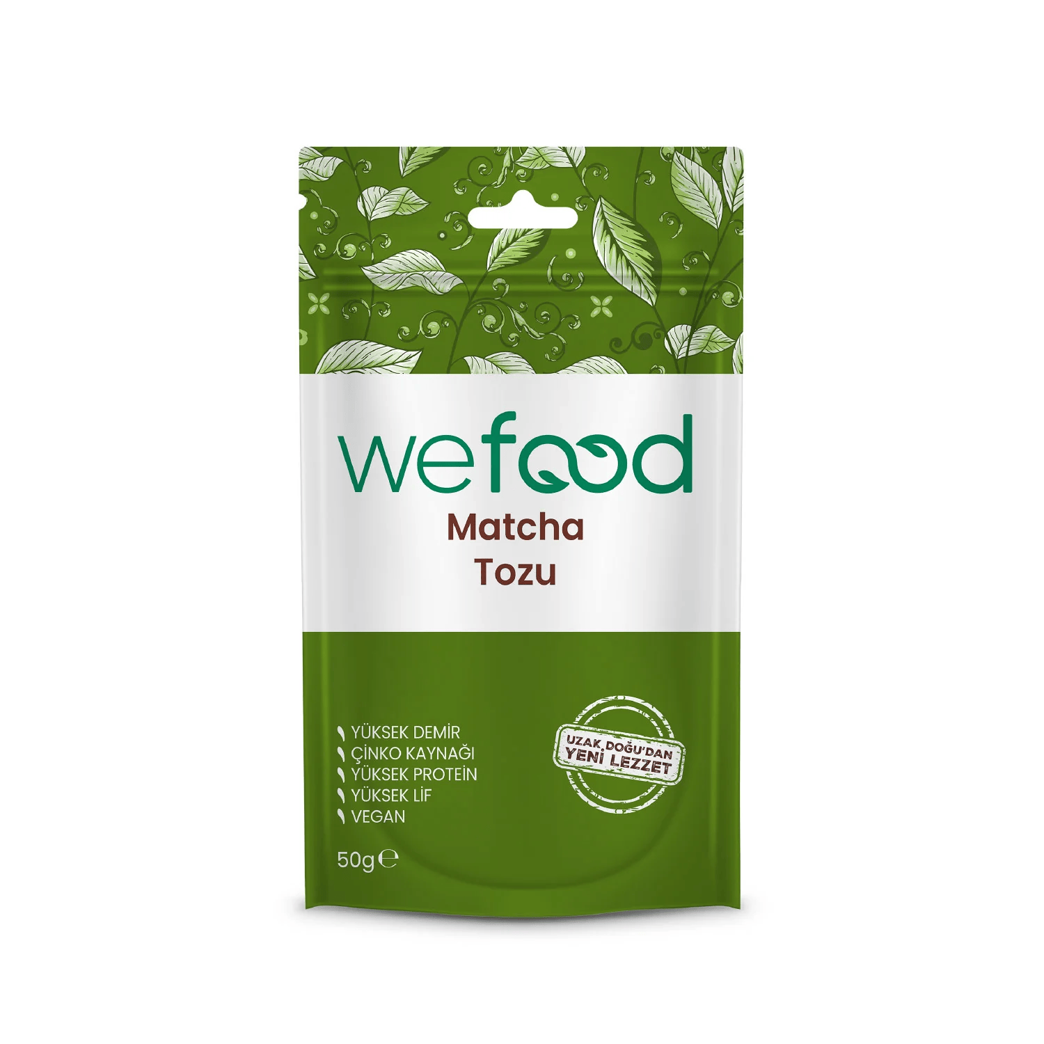 Wefood Matcha Tozu 50g — Santral Gıda toptan matcha tedariki
