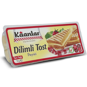 Dilimli Tam Yağlı Tost Peyniri 1 KG Kaanlar