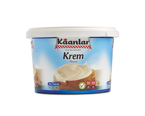 Krem Peynir 2,5 KG Kaanlar 1 Krem Peynir 2,5 KG Kaanlar