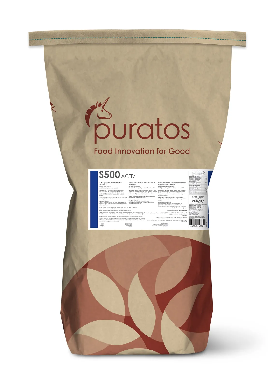 S500 Ekmek Hamur Geliştirici 20 KG Puratos 1 S500 Ekmek Hamur Geliştirici 20 KG Puratos