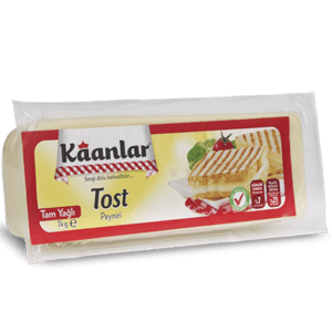 Tam Yağlı Tost Peyniri 1 KG Kaanlar