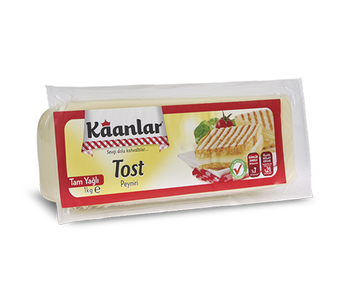 Tam Yağlı Tost Peyniri 1 KG Kaanlar 1 Tam Yağlı Tost Peyniri 1 KG Kaanlar