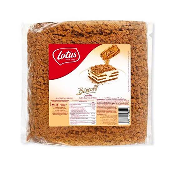 Lotus Biscoff Crumble 750 g 1 Lotus Biscoff Crumble 750 g caramelized speculoos cookie crumbs — Santral Gıda Wholesale